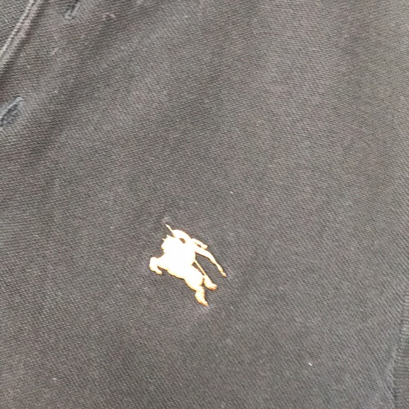 Burberry black small polo shirt - Picture 3 of 5